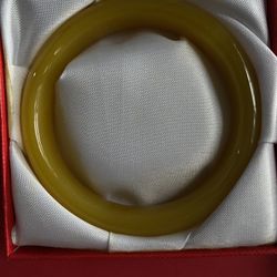 Yellow Jade Bracelet 