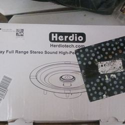 Herdio 6.5 2way in wall / in ceiling  speakers