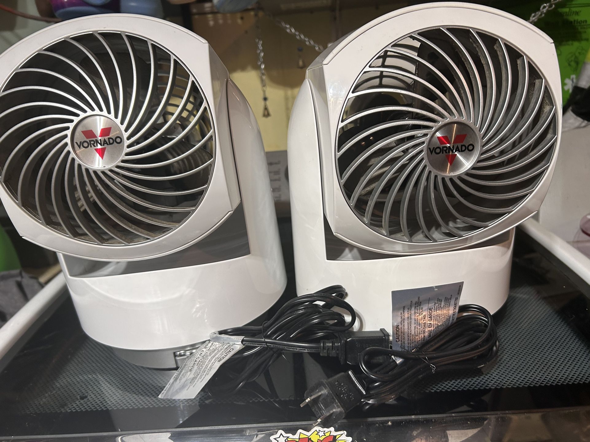 Three speed small fans, brand new, super quiet