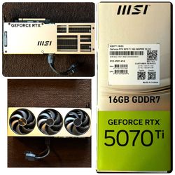 MSI inspire 5070 TI 16 GB