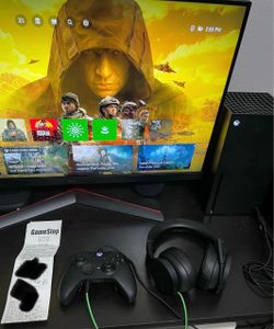 Xbox Series X Console with Controller and Headset