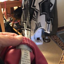 Beautiful pink, leather jacket Size large