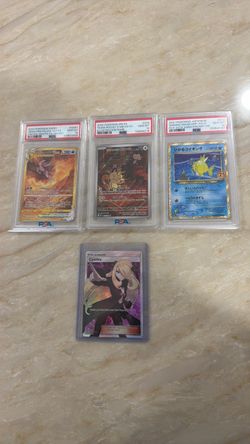 Pokemon psa slabs