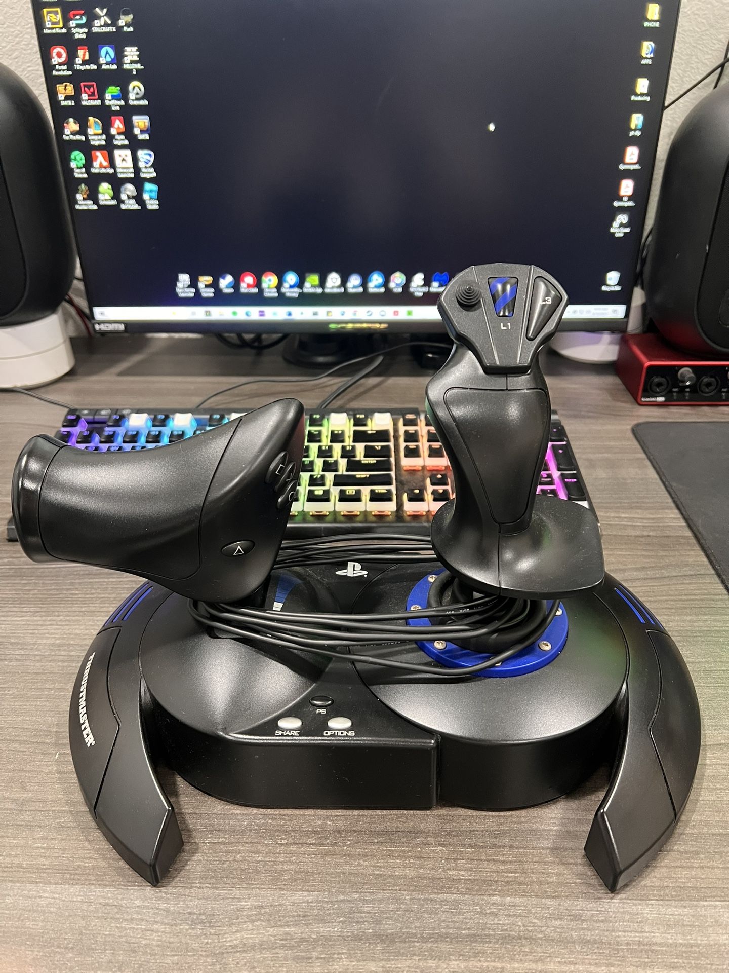 Thrustmaster - T.Flight Hotas 4 for PC, PS4, PS5