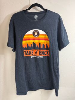Houston Astros '47 Brand Graphic T-Shirt size L