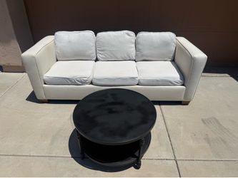 Couch and coffee table