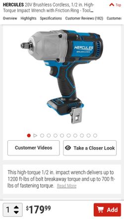 Brand new 1/2 inch Hercules impact