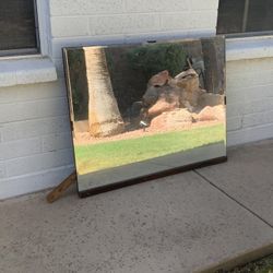 Antique Beveled Mirror 30x40