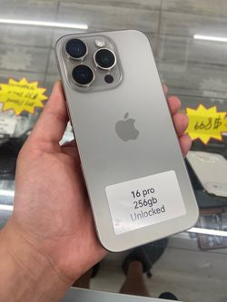 Like new iPhone 16 pro cash OR $50 down!