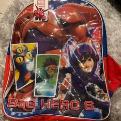 Big Hero Backpack Brand New 10$.