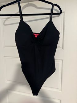 Guess black bodysuit top size L