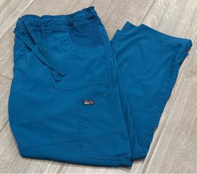 Koi Scrub Pants – L Petite – Teal