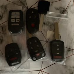 Honda Acura Key fob Remote Ignition Replacement Part