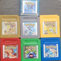 Pokemon Gbc Set Games