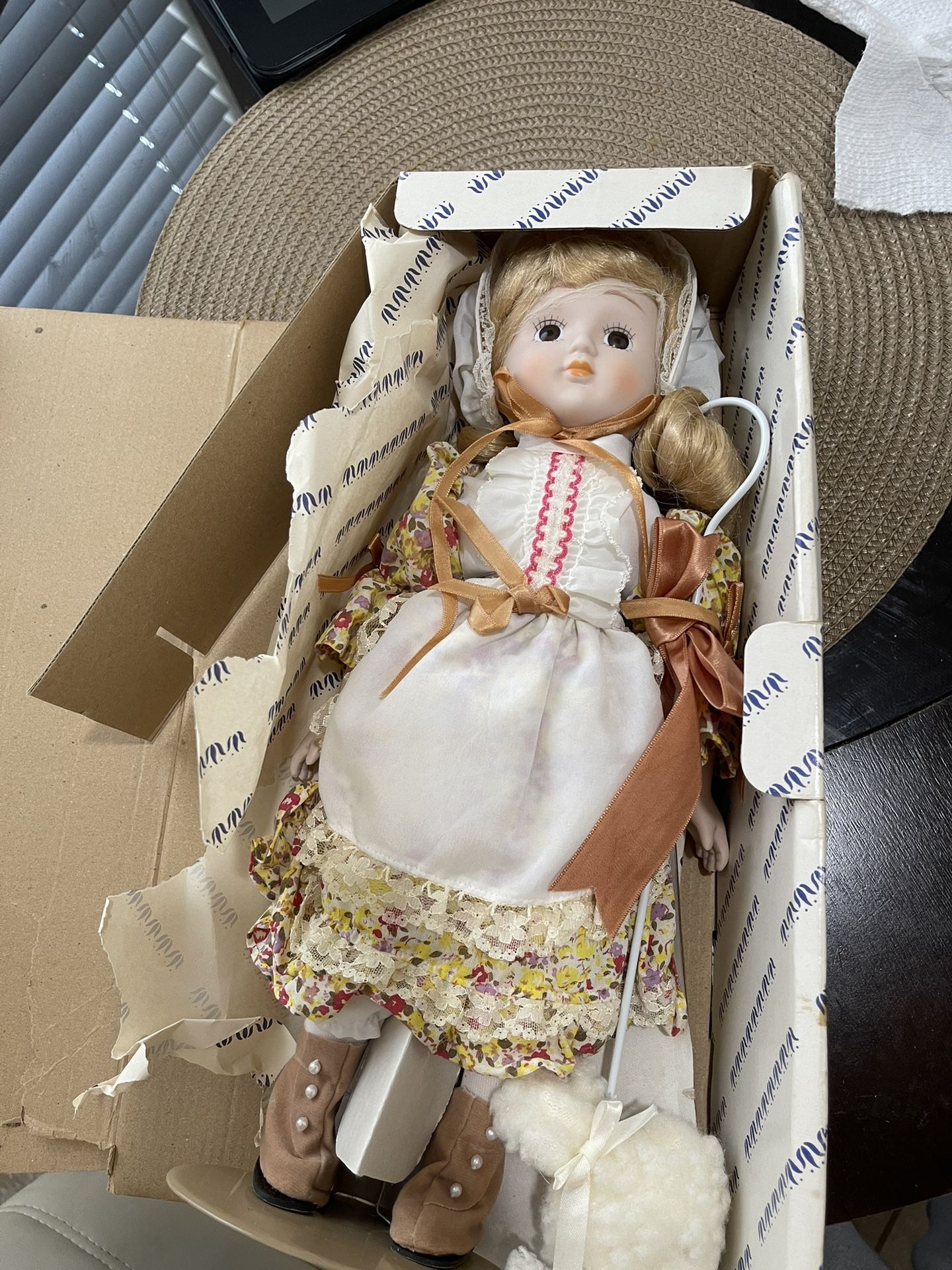 Vintage Porcelain Doll