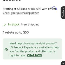 LG AC and Heater
