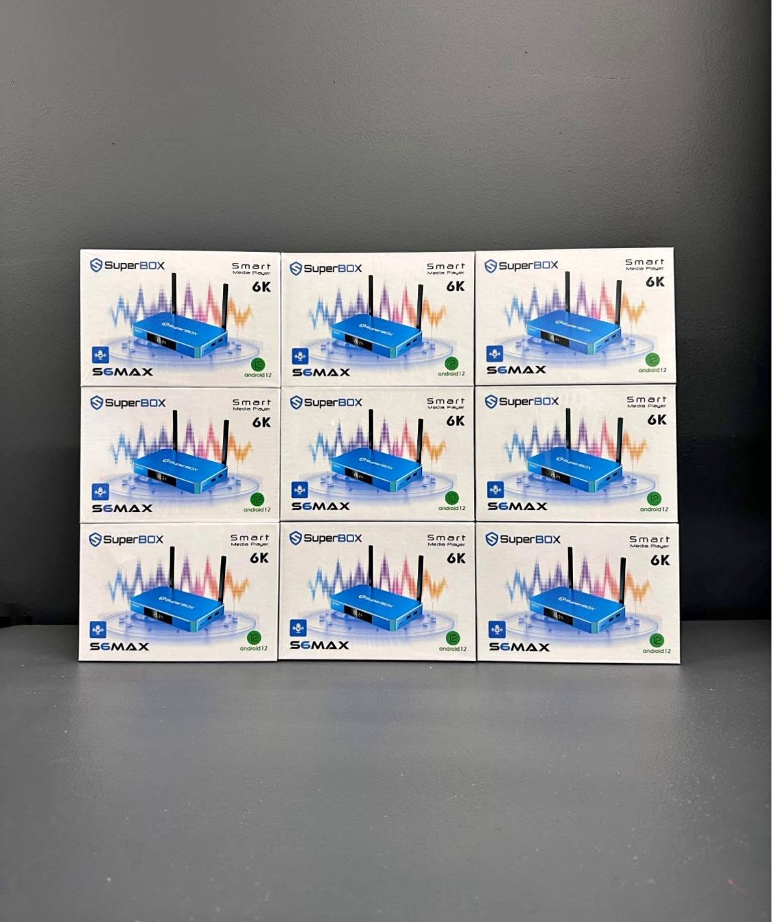 SUPERBOX S6 MAX - FULLY LOADED WITH 2000+ CHANNELS SPORTS PPVS MOVIES SERIES AND MORE