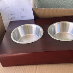 Raise Pet Bowls New In Box