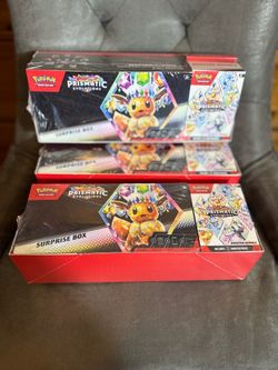 Pokémon Prismatic Sam’s Club Duo - Surprise Box & Booster Bundle