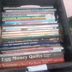 Books About Quilting And Embroidery!