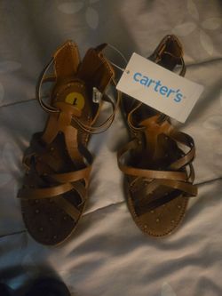 Carters sandals size 1 new