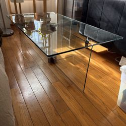Tempered Glass Coffee Table 