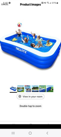 Kids inflatable swimming pool new in box pick up in pomona $45