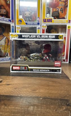 Funko Pop! Movie Moments 361 Whiplash Vs IRONMAN Exclusive Marvel Collector Corps