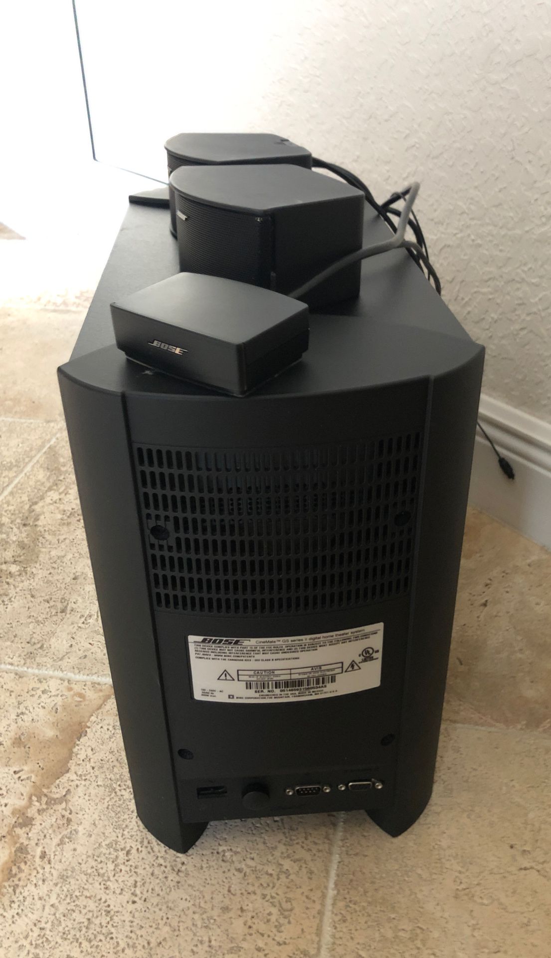 Bose 2 speaker system