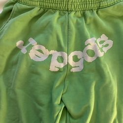 Sp5der Legacy Sweatpants Green