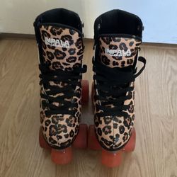 Women’s Impala Leopard Roller skates Size 7 Barely Used 