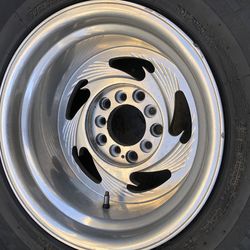 15”Eagle Alloys wheels 5x5.5 5x5 Chevy Gmc C10 obs Ford f100 f150 Dodge Ram 1500 parts American racing 15x10