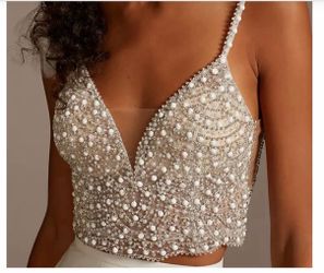 David’s Bridal 2 piece wedding dress
