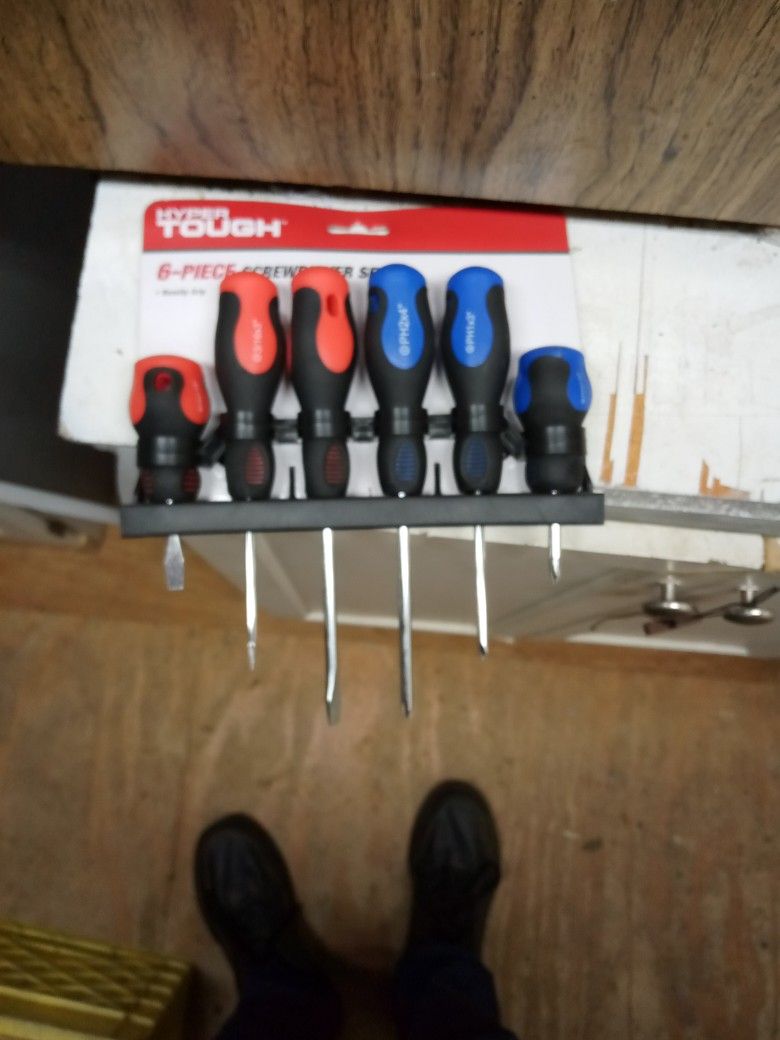 6 Piece Screwdriver Set