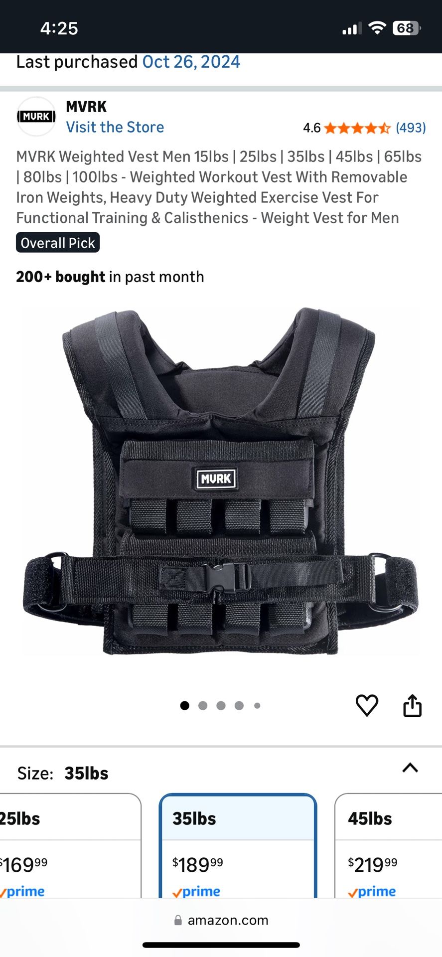 Weighted Vest