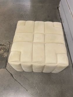 Ottoman (2) set Rose Tarlow Designer Leather Ottoman - MUST GO