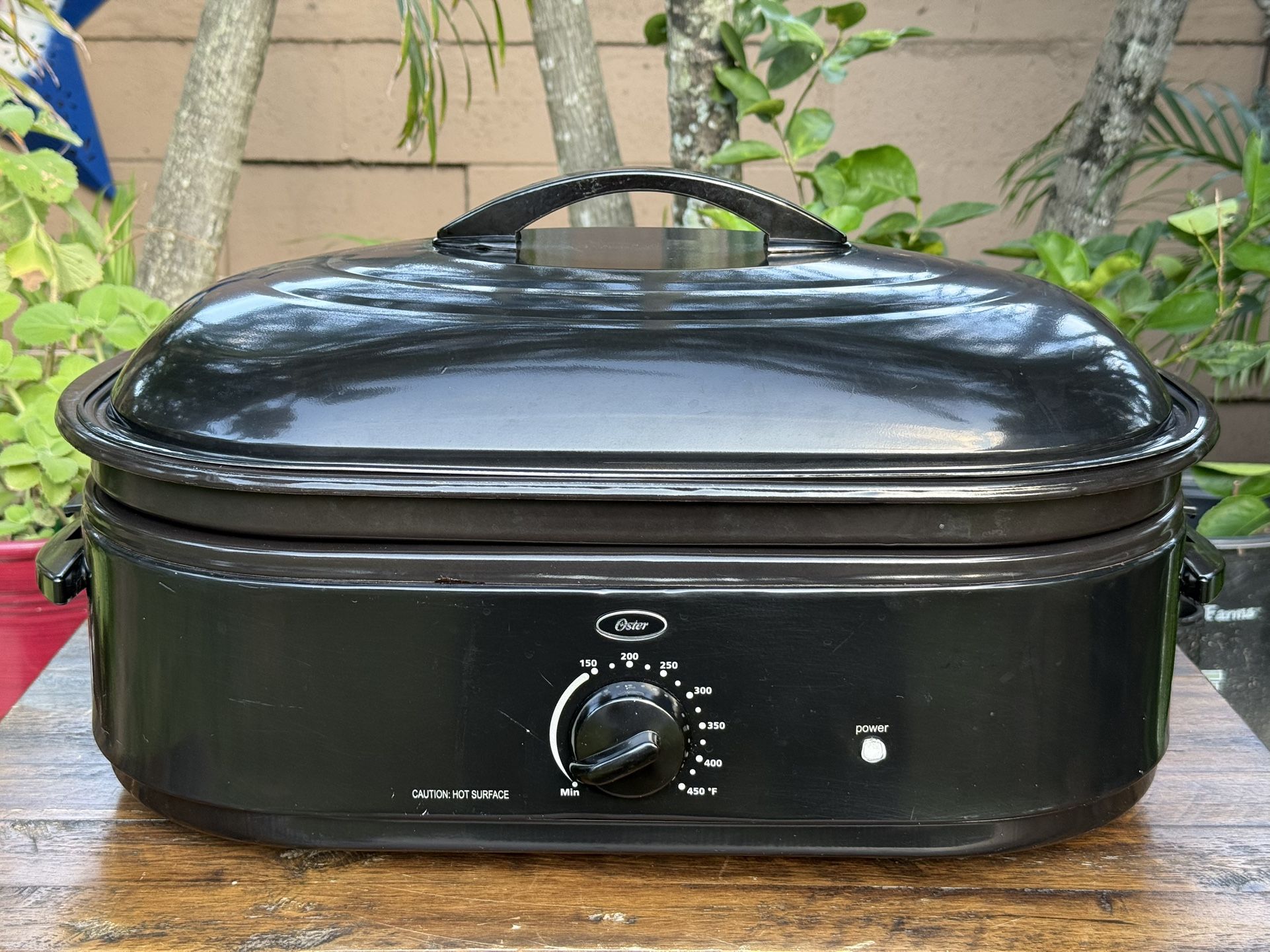 Oster 18-Quart Black Roaster Oven CKSTRS18-BSB Electric Turkey Roaster