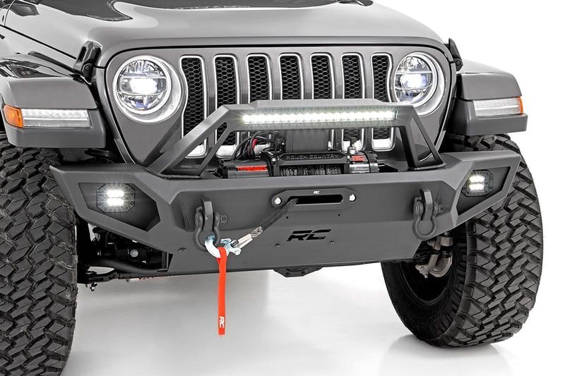 JEEP FRONT WINCH BUMPER 