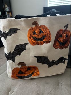 Kirkland Halloween tote bag