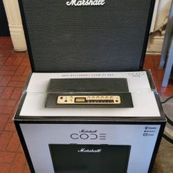 MARSHALL CODE 50 MODELING GUITAR COMBO AMPLIFIER 50 WATTS 1X12 SPEAKER WITHBLUETOOTH, 