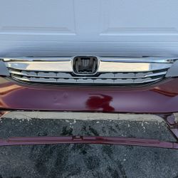 BURGUNDY HONDA ACCORD 2016 2017 FRONT BUMPER