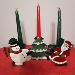 Christmas Themed Candle Holder 