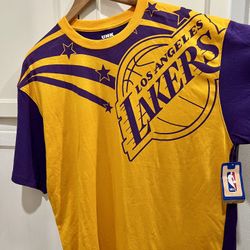 Vintage Retro Los Angeles Lakers UNK NBA XL Shirt **NEW**