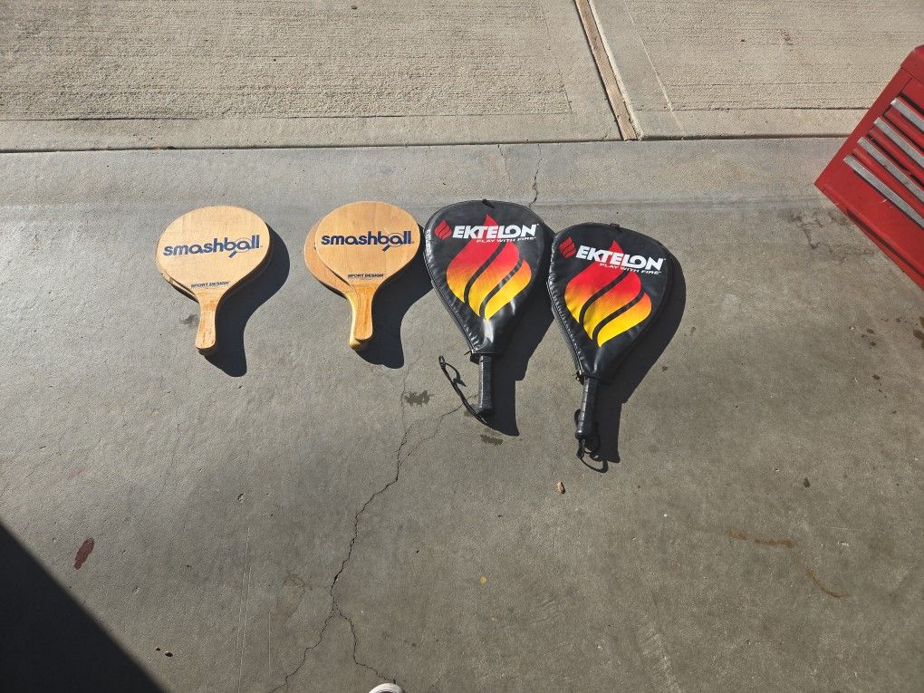Tennis rackets And Small Ball Paddles