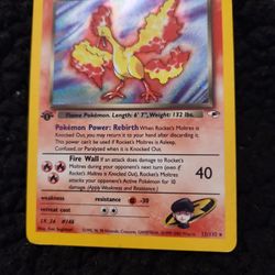 Rocket's Moltres - Gym Heroes (G1)