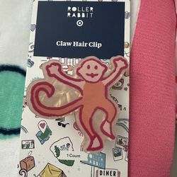 Roller Rabbit Claw Clip