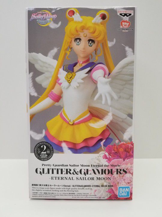 Glitter & Glamours Eternal Sailor Moon Anime Figure NEW