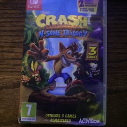 Nintendo Switch Game  Crash Bandicoot N Same Trilogy 