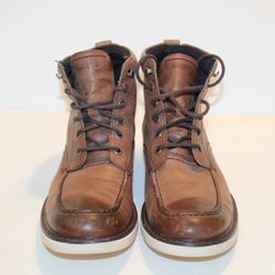 Mens Wolverine Moc Toe Work Boots Size 8.5 