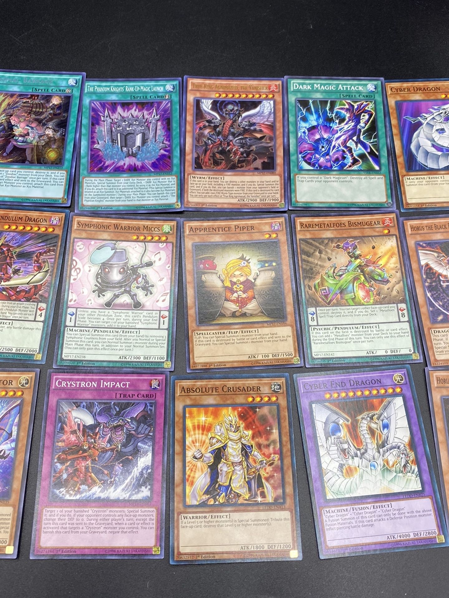 Lot Of 120+ Yu Gi Oh Trading Cards Many 1st Editions W/ Tin Near Mint Condition